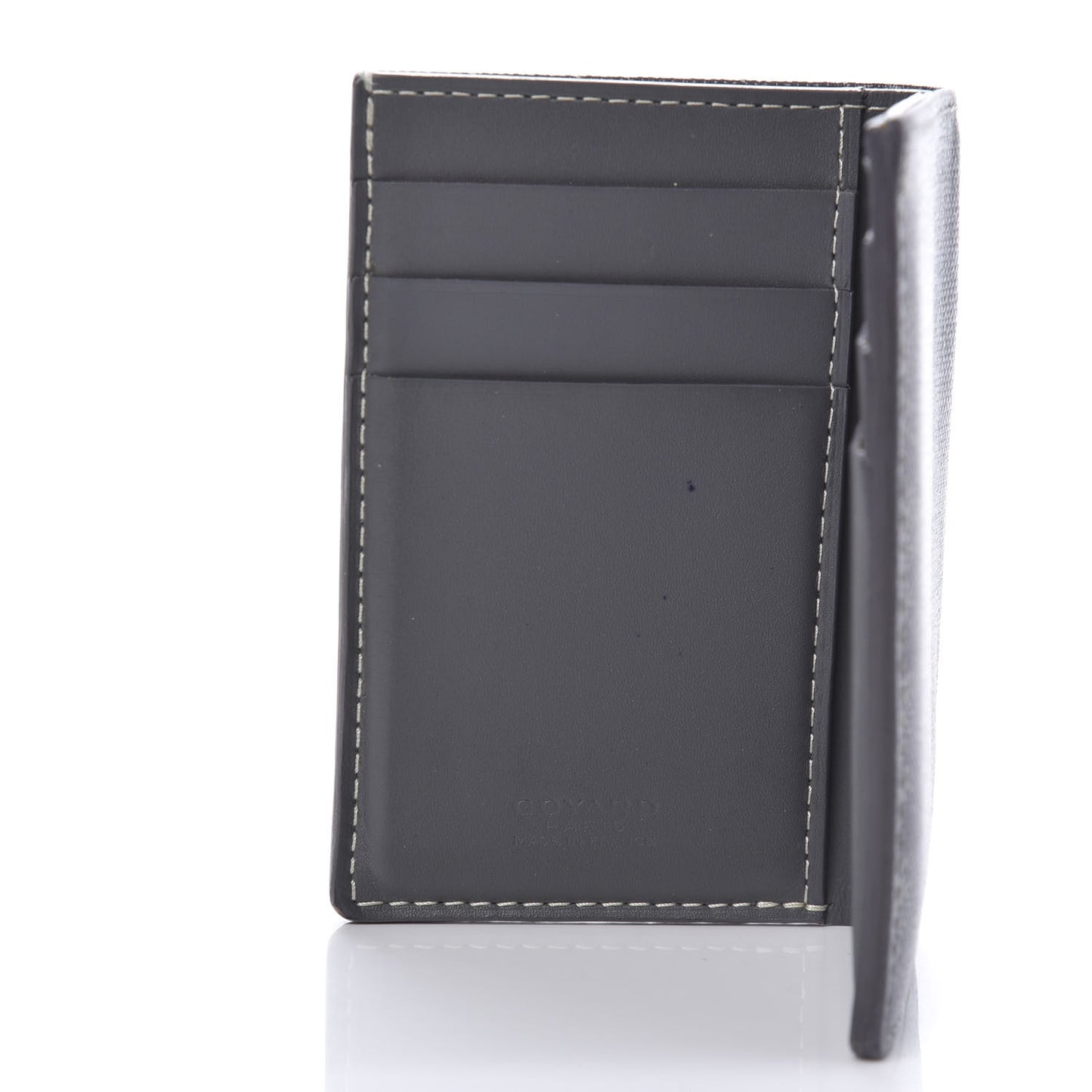 Goyardine Saint Pierre Card Holder Grey