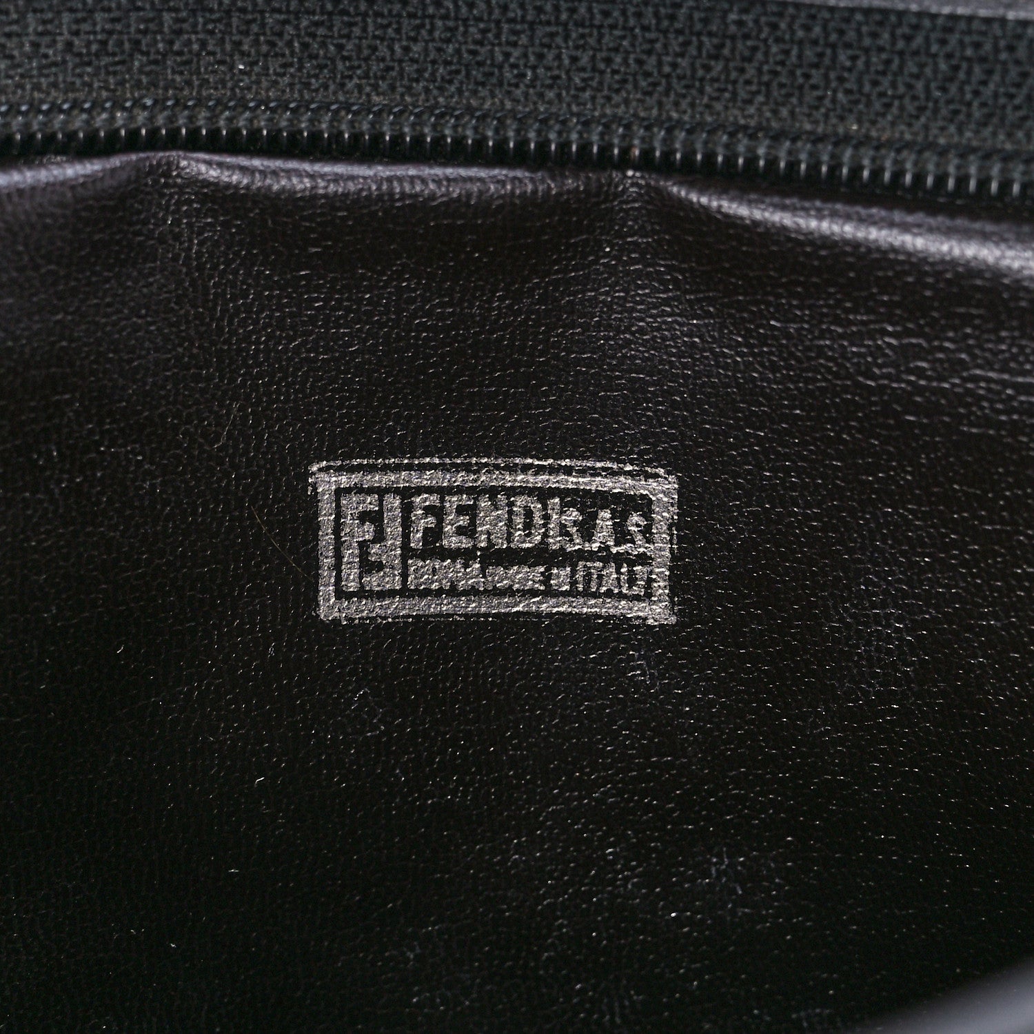 Fendi Zucca Zip Pouch Tobacco 7 of 14