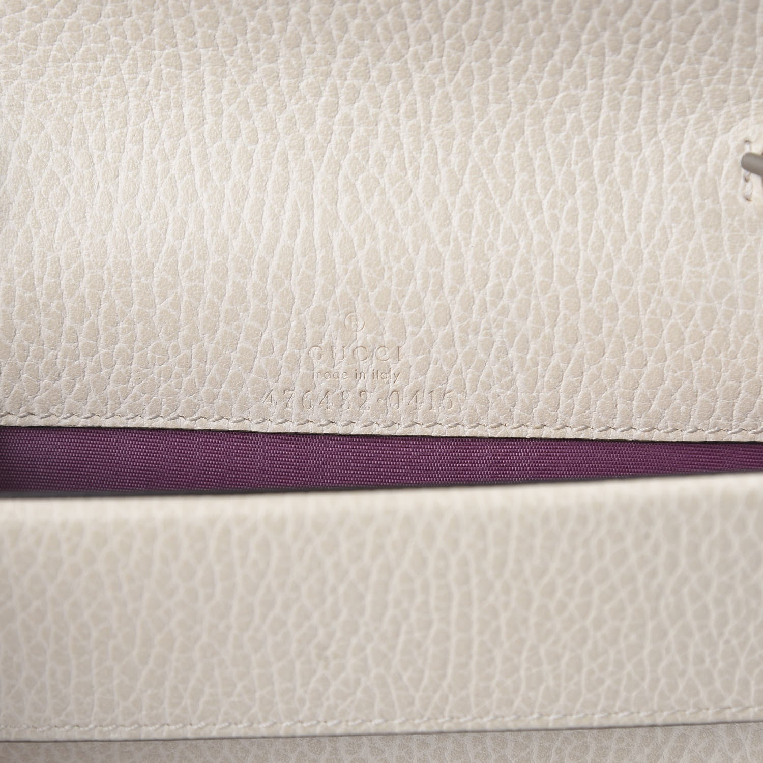 Gucci Dollar Calfskin Crystal Super Mini Dionysus Shoulder Bag Mystic White Black Diamond 7 of 7