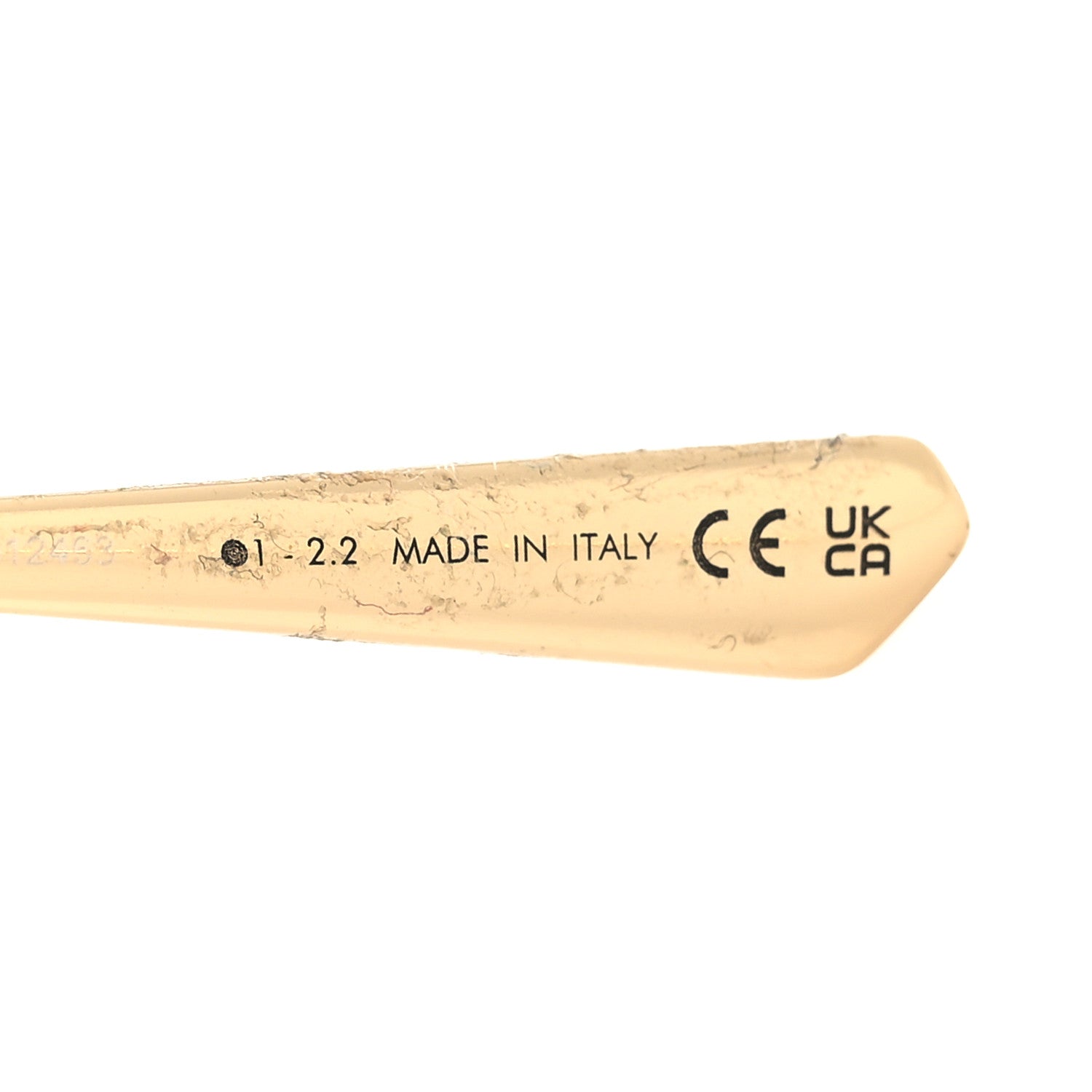 Christian Dior Butterfly 30 Montaigne S5U Sunglasses Gold Ivory Blue 6 of 8