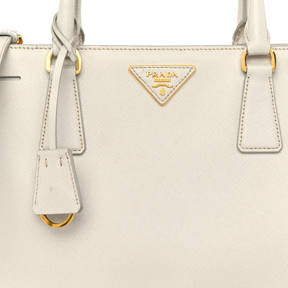 Prada Saffiano Medium Galleria Double Zip Tote Talco 10 of 15