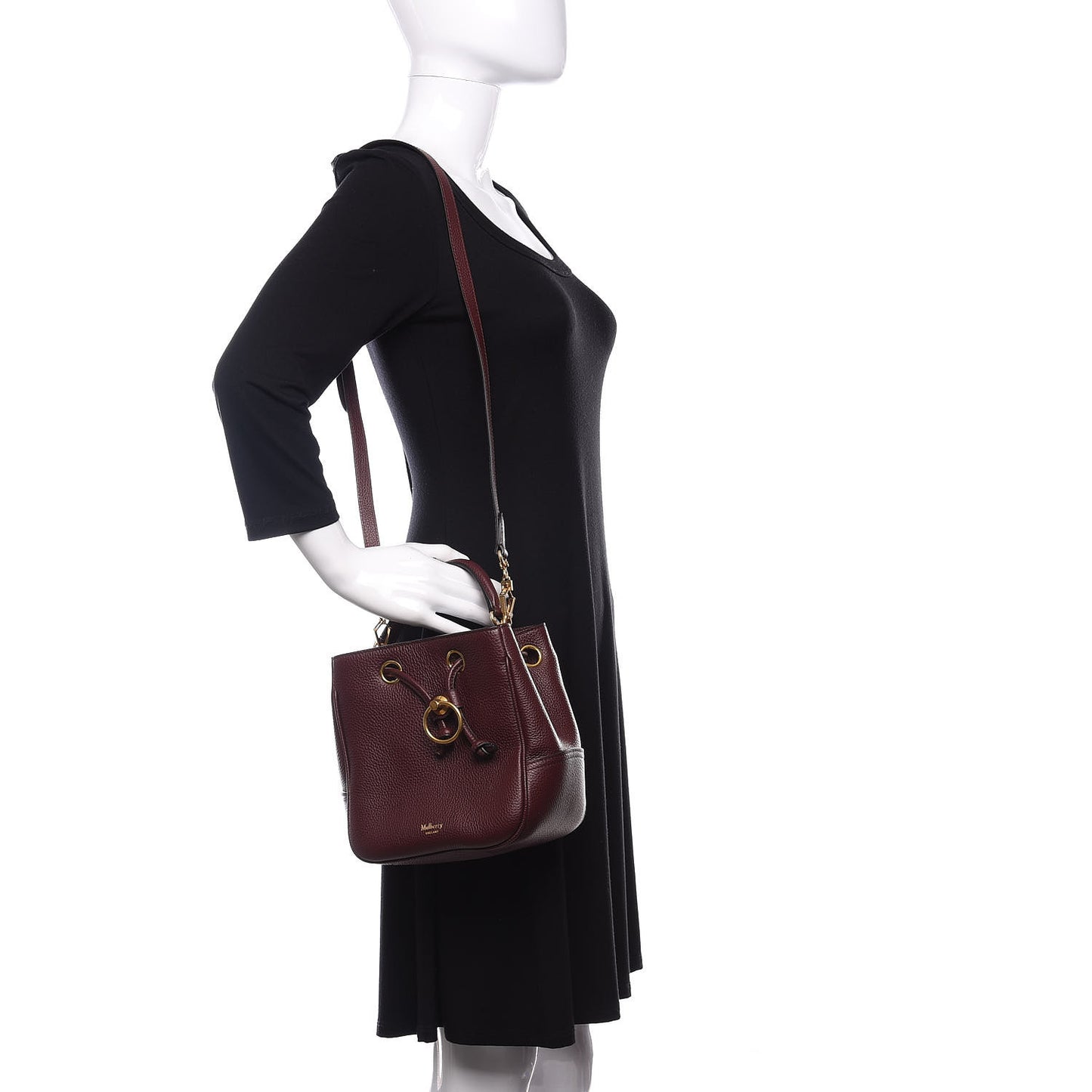 Small Classic Grain Small Hampstead Oxblood