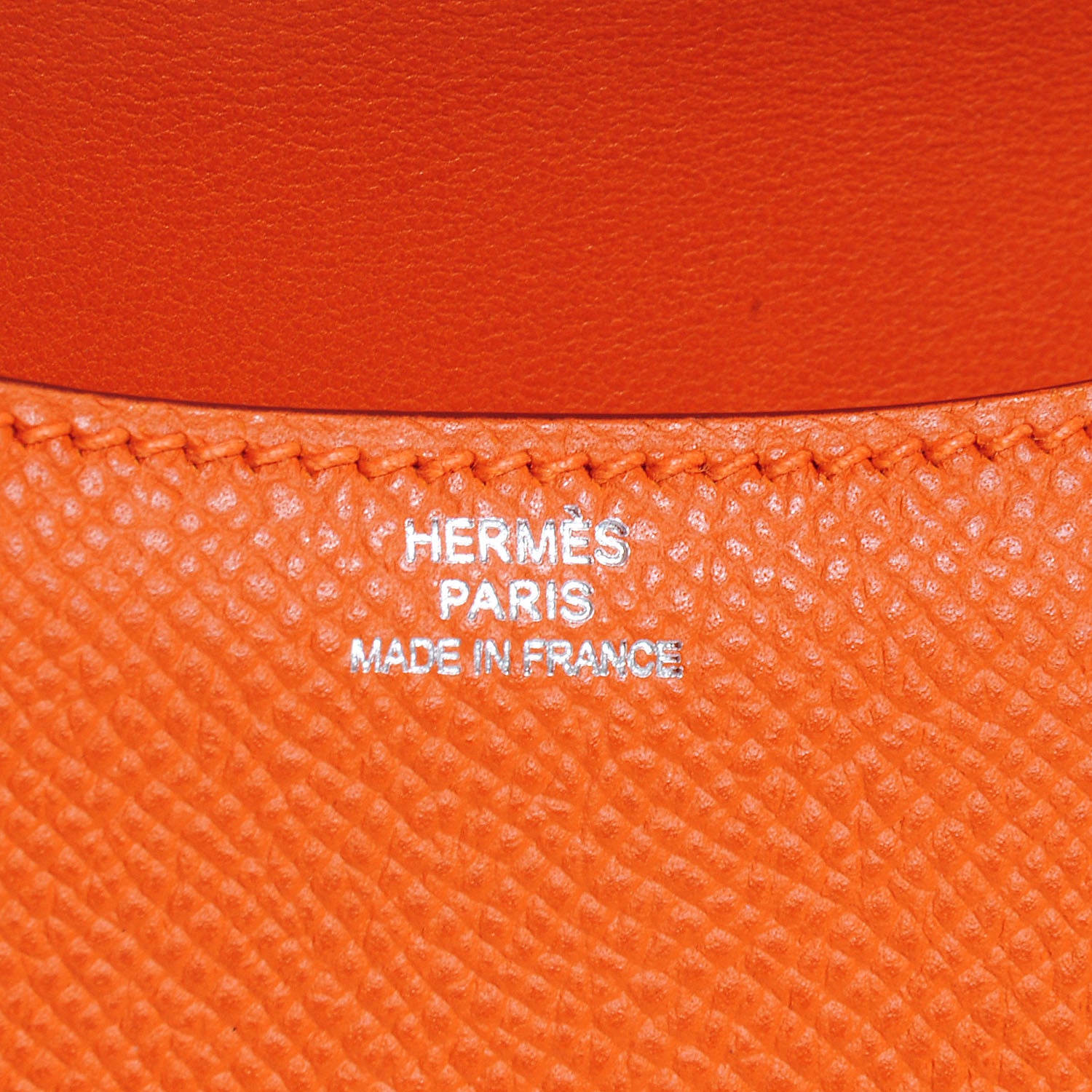 Hermes Epsom 14cm Micro Constance Orange 7 of 9