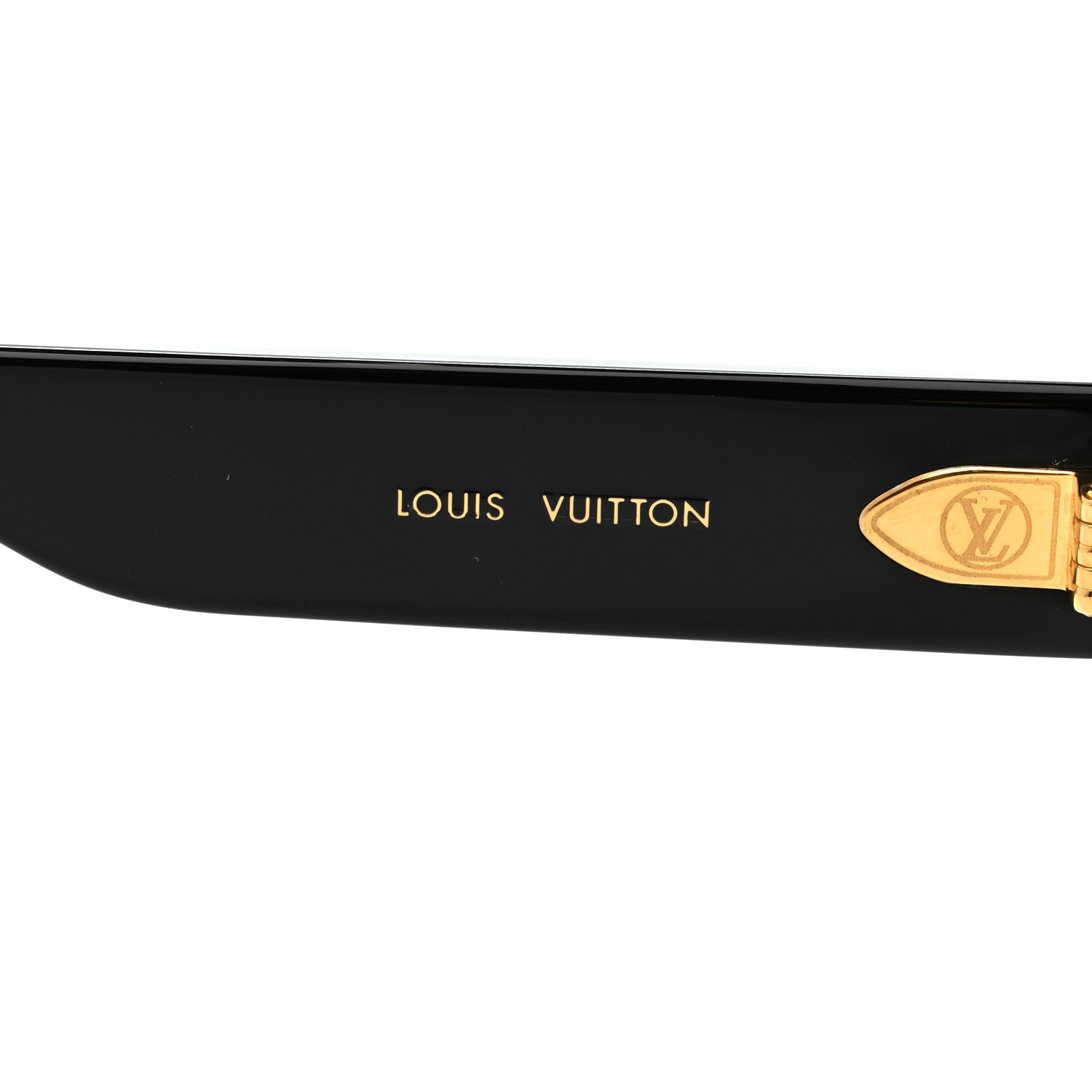 Louis Vuitton Acetate LV Circle Cat Eye Sunglasses Z2109W Black 5 of 7