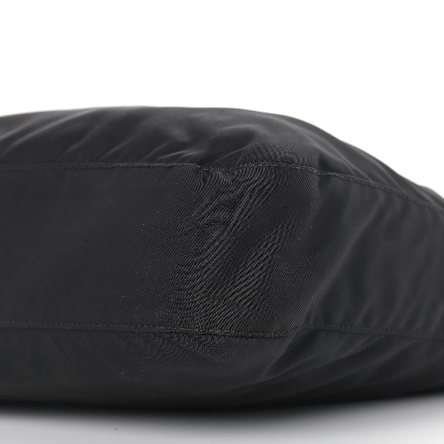 Prada Nylon Vela Flat Messenger Bag Black 9 of 11