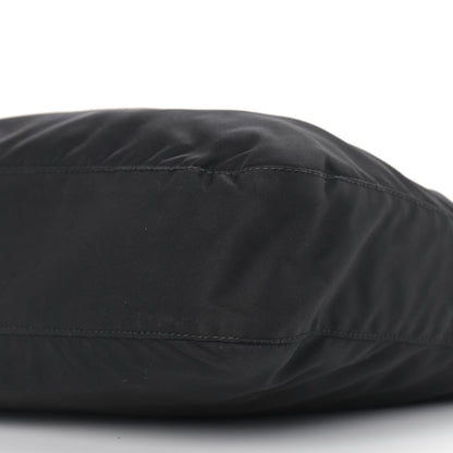 Prada Nylon Vela Flat Messenger Bag Black 9 of 11