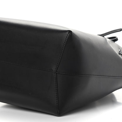 Mansur Gavriel Vegetable Tanned Calfskin Bucket Bag Black Flamma 10 of 11