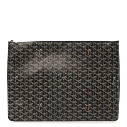 Goyard Goyardine Senat Pochette GM Black 1 of 7