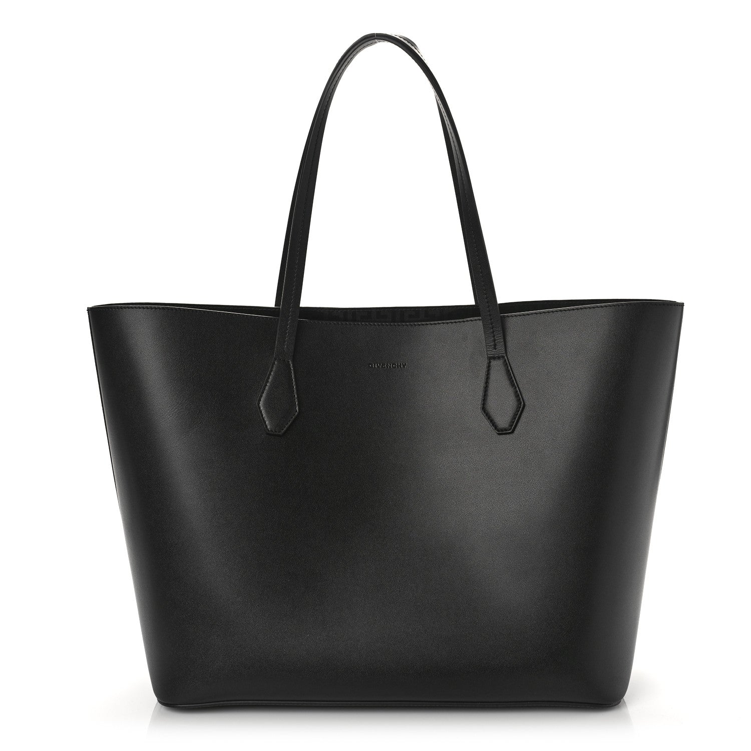 Givenchy Smooth Calfskin Logo Tote Black 3 of 9