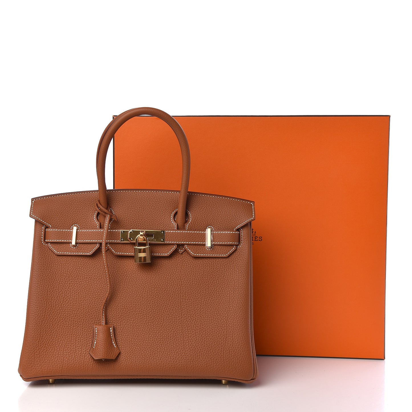 Togo Birkin 30 Gold