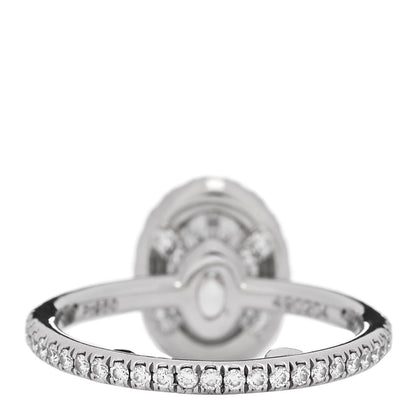 Harry Winston Platinum Diamond 1.01ct The One Oval Shaped Micropave Engagement Ring 49 4.75 3 of 8