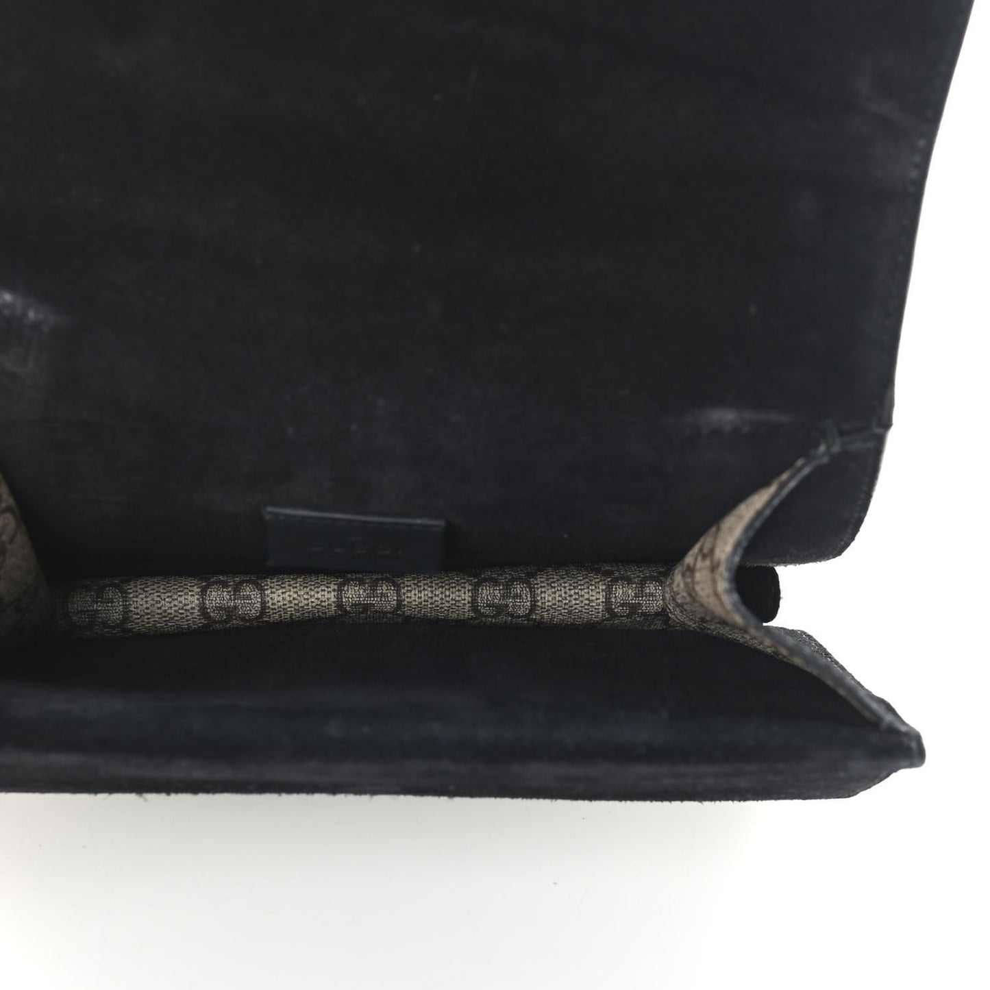 GG Supreme Monogram Mini Dionysus Shoulder Bag Black