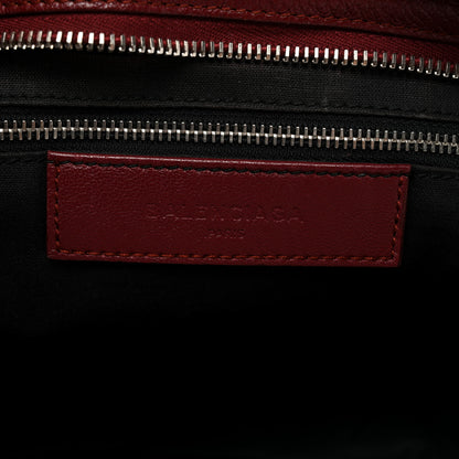 Balenciaga Chevre Silver Metallic Edge Hardware City Cassis 7 of 12