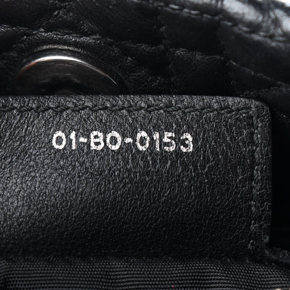 Christian Dior Lambskin Cannage Large Dior Soft Shopping Tote Black 7 of 9