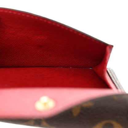 Louis Vuitton Monogram Compact Marie Wallet Rouge 6 of 9