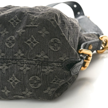 Louis Vuitton Denim Neo Cabby MM Black 9 of 9