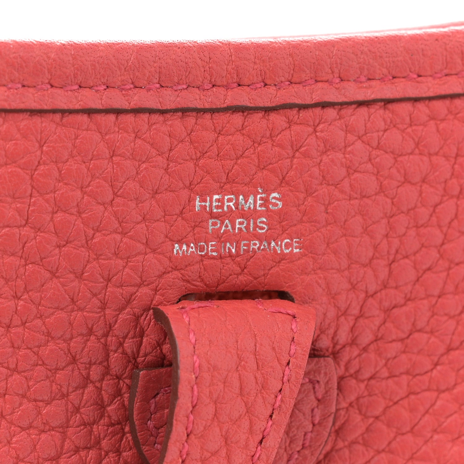 Hermes Taurillon Clemence Amazone Evelyne TPM Bougainvillea 6 of 10