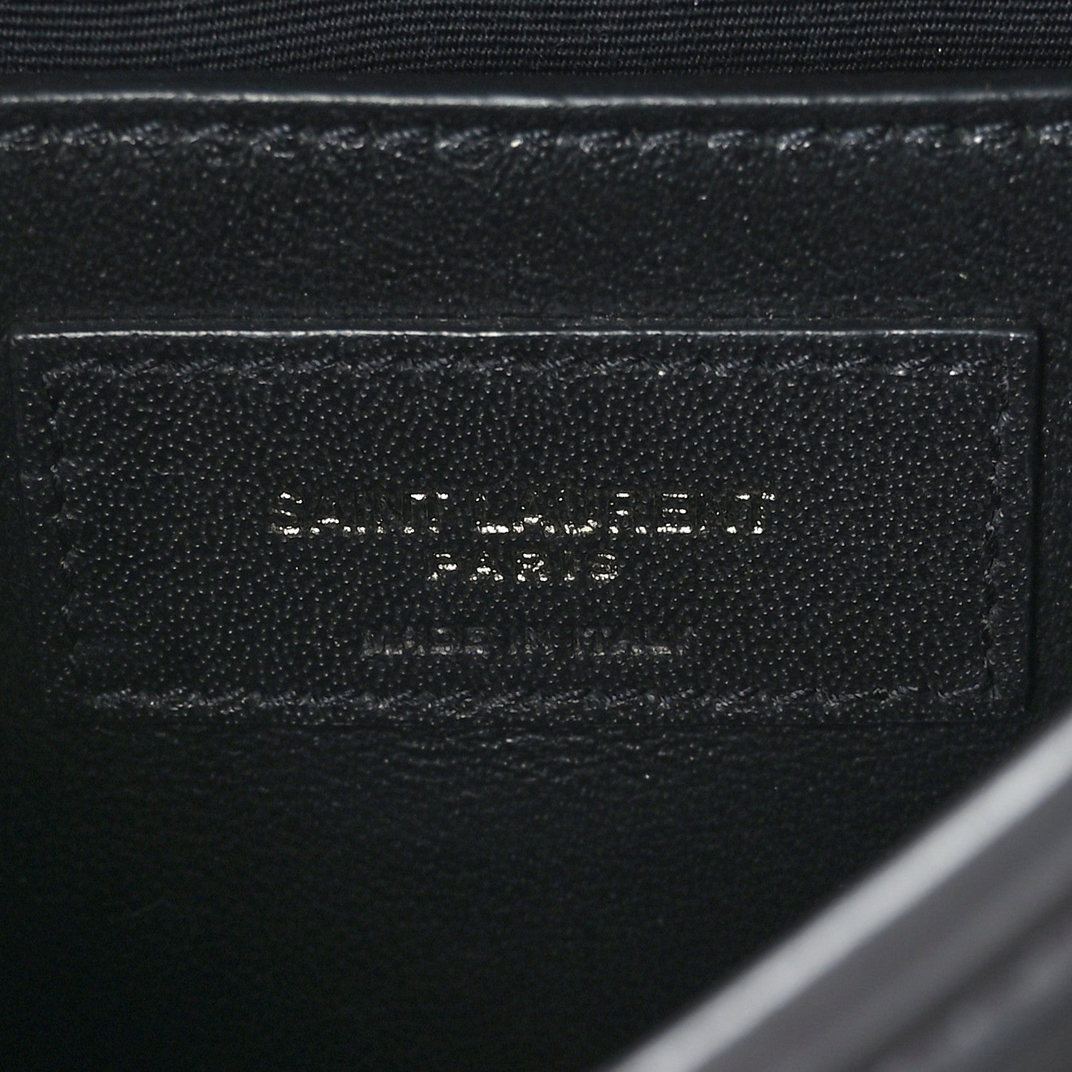 Saint Laurent Crinkled Calfskin Matelasse Monogram Baby Niki Chain Satchel Storm 6 of 8