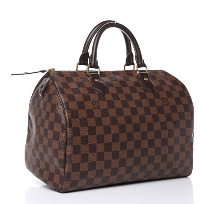 Louis Vuitton Damier Ebene Speedy 30 3 of 11