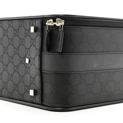 Gucci Nylon Monogram Suitcase Black 9 of 14