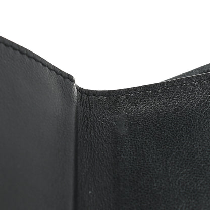 Saint Laurent Lambskin Y Quilted Monogram Loulou Tiny Wallet Black 9 of 9