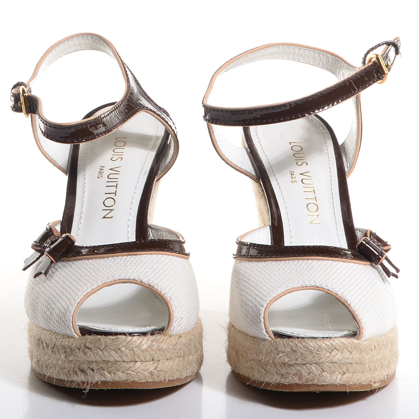 Canvas Bow Wedge 38
