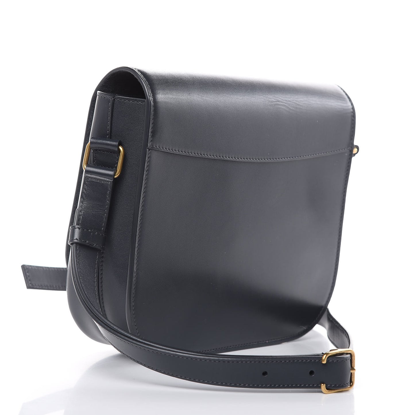 Calfskin Betty Messenger Asphalt