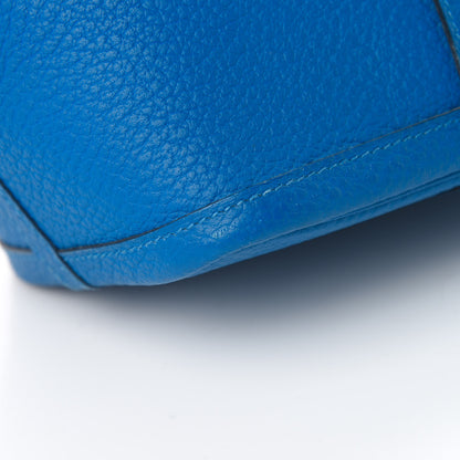 Hermes Vache Country Garden Party 30 TPM Bleu Zellige 9 of 13