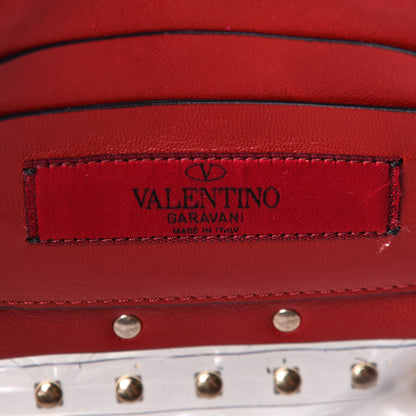 Valentino Garavani PVC Medium Rockstud Spike Shoulder Bag 9 of 10