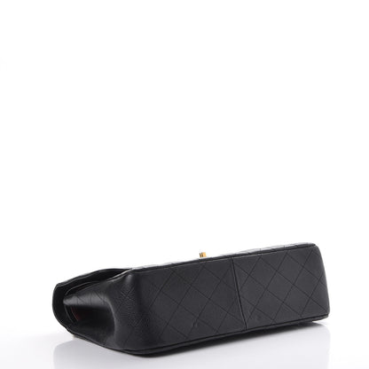 Chanel Caviar Quilted Jumbo Double Flap Black 4 of 8