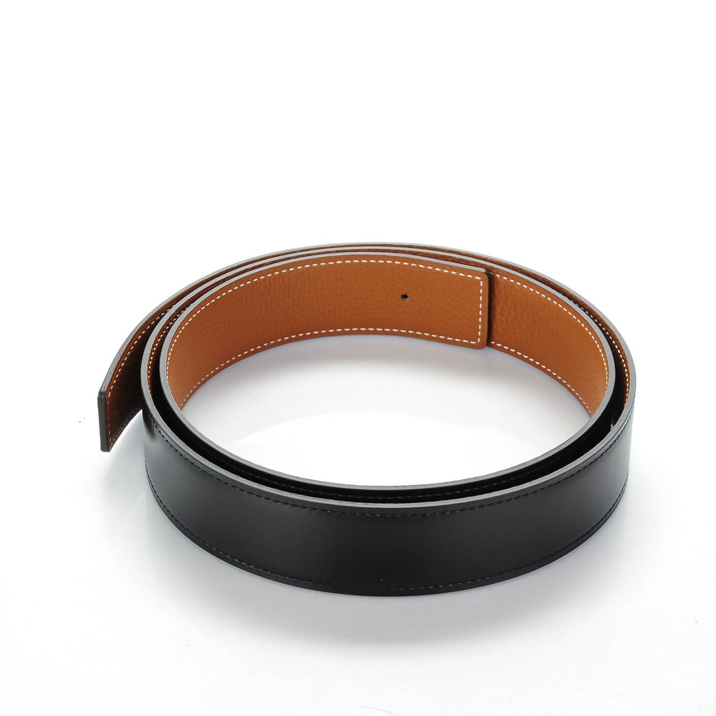 Box Togo 32mm Belt Strap 95 Black Gold