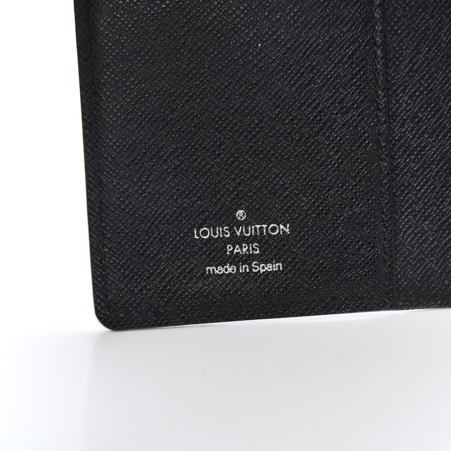 Louis Vuitton Epi Small Ring Agenda Cover Black 6 of 9