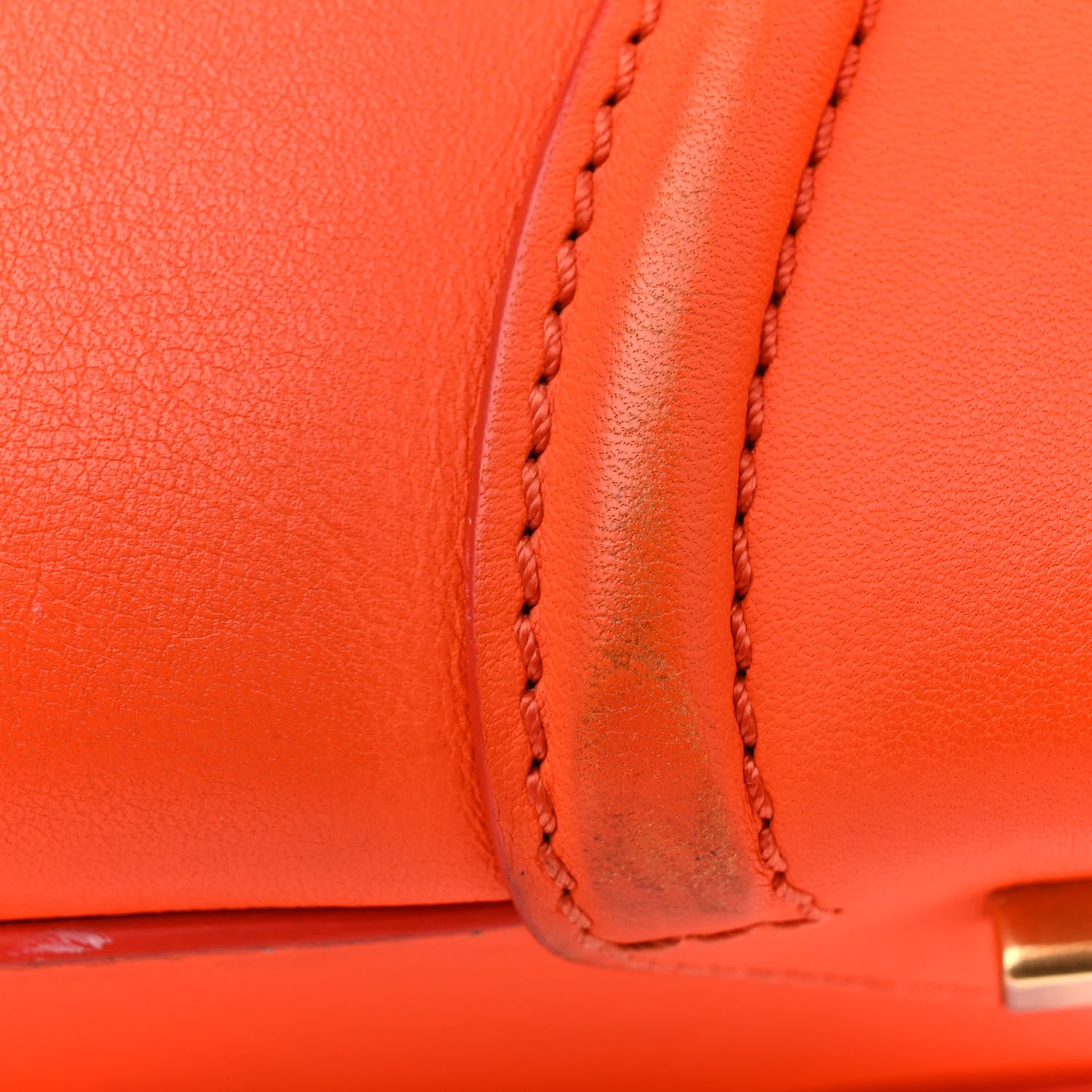 Celine Smooth Calfskin Mini Luggage Orange 24 of 24