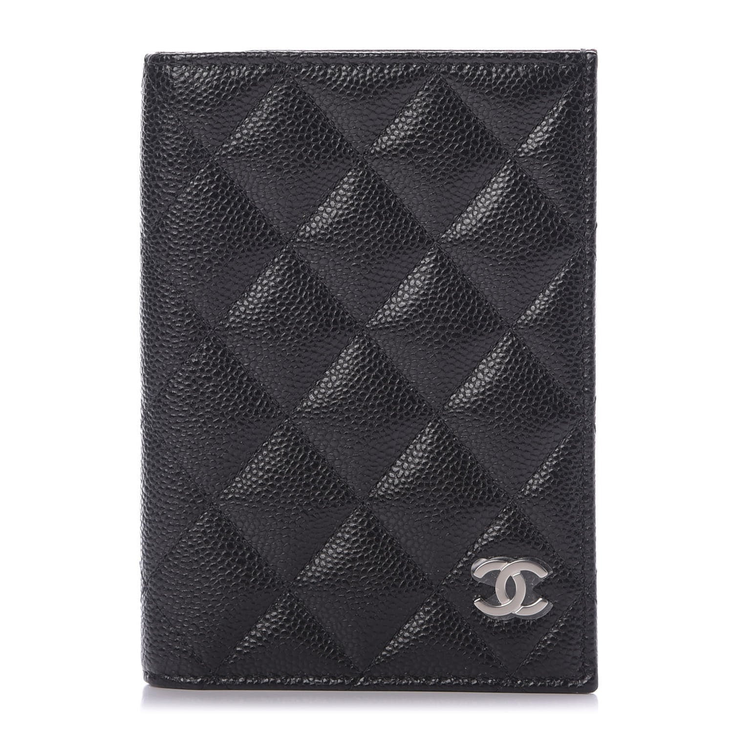 Chanel Caviar Quilted Passport Holder Black 1 of 9