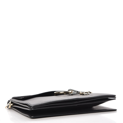 Chloe Suede Calfskin Medium Faye Shoulder Bag Black 4 of 8