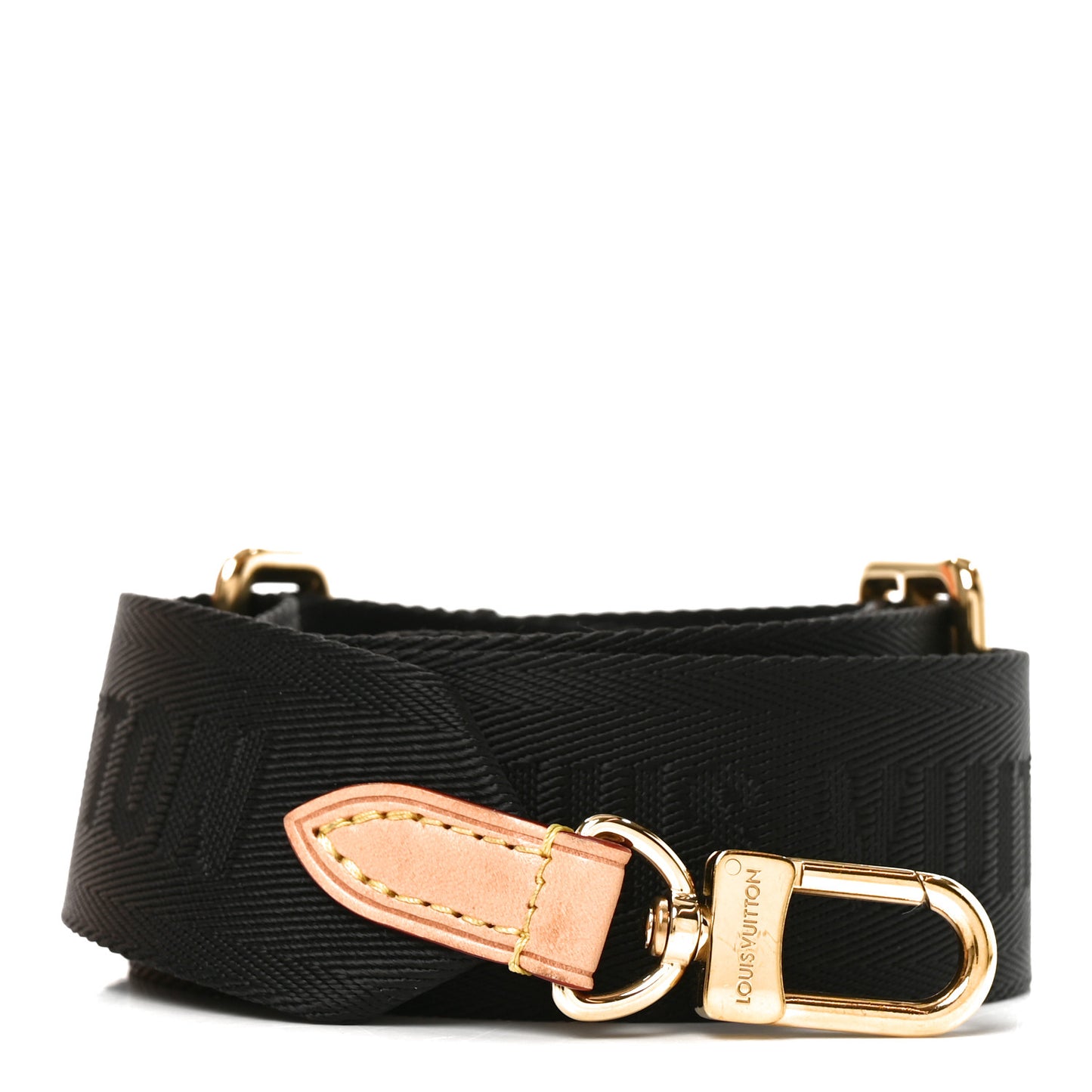 Jacquard Bandouliere Shoulder Strap Black