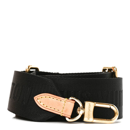 Louis Vuitton Jacquard Bandouliere Shoulder Strap Black 1 of 5