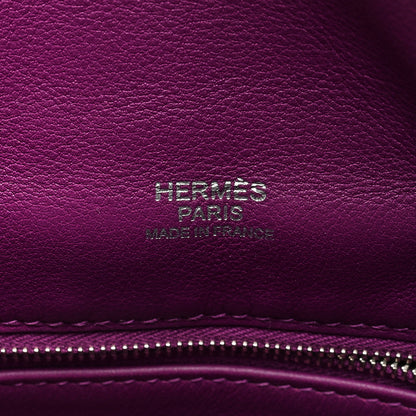 Hermes Veau Swift Mini Sac Berline Anemone Bleu Electrique 6 of 10