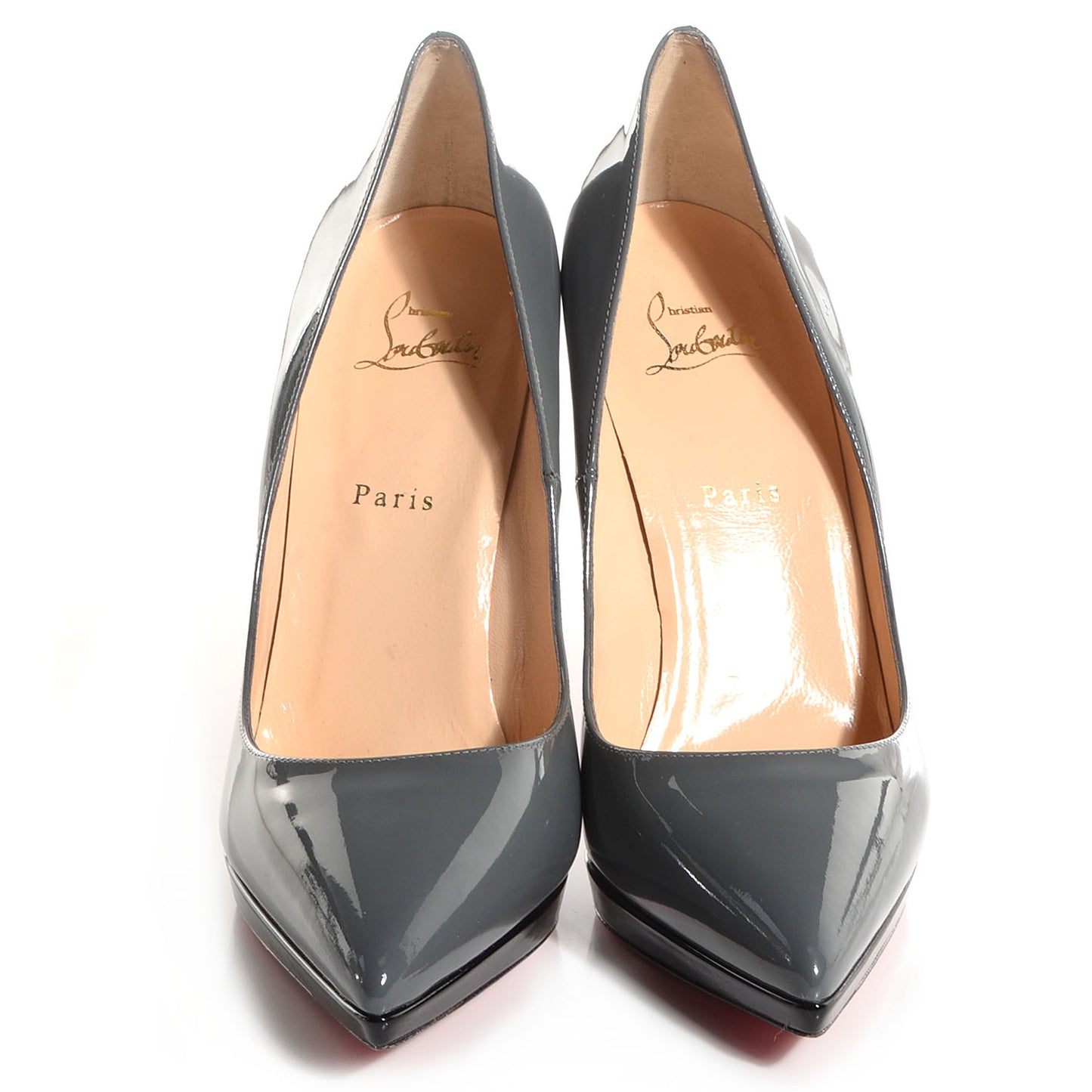 Patent Pigalle Plato 120 Pumps 41 Acier