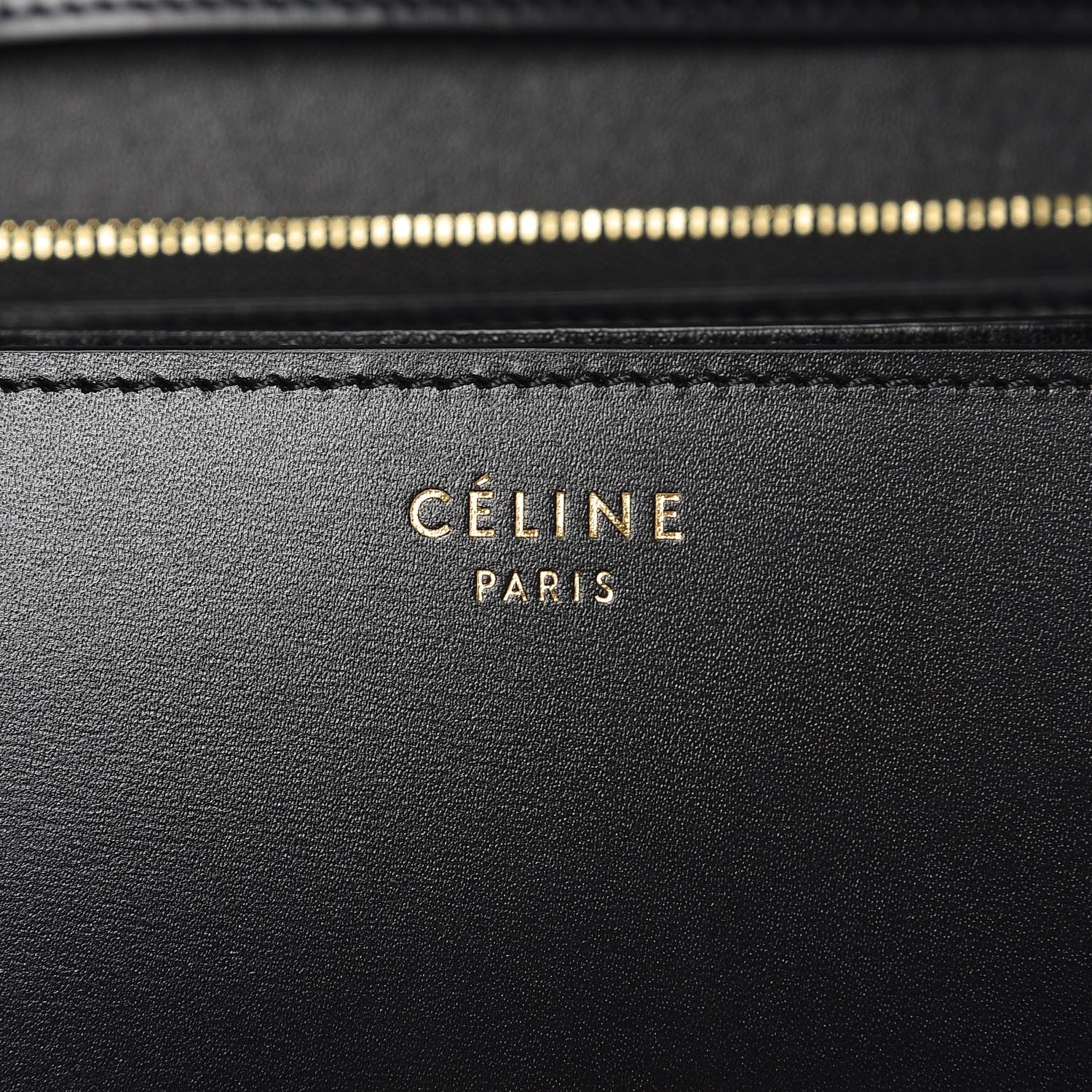Celine Box Calfskin Medium Classic Box Flap Bag Black 7 of 8