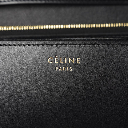 Celine Box Calfskin Medium Classic Box Flap Bag Black 7 of 8