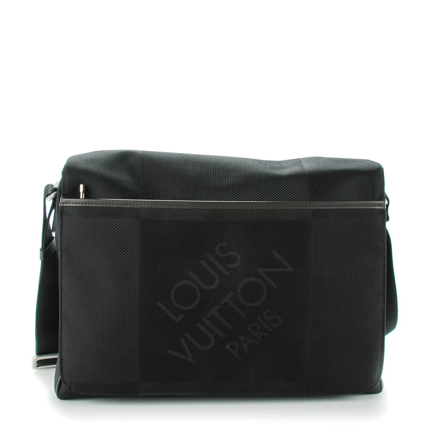 Damier Geant Messenger Bag Black