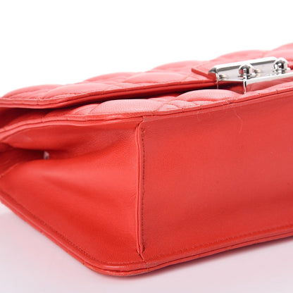 Christian Dior Lambskin Cannage Miss Dior Promenade Pouch Vermillion 10 of 10