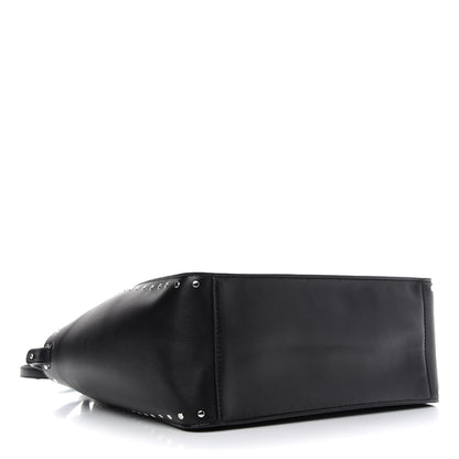 Stella McCartney Eco Alter Nappa Studded East West Perforated Tote Black 5 of 9
