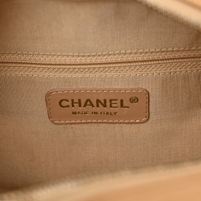 Chanel Caviar Quilted Small Bowler Beige 6 of 13