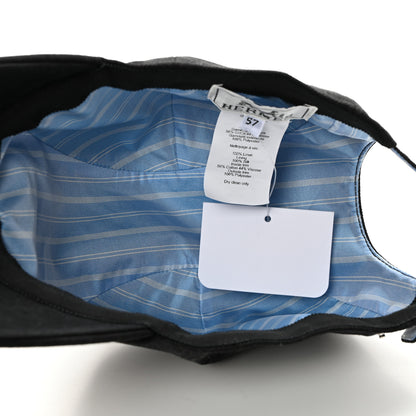 Hermes Linen Davis Ancre Cap 57 Black 7 of 8
