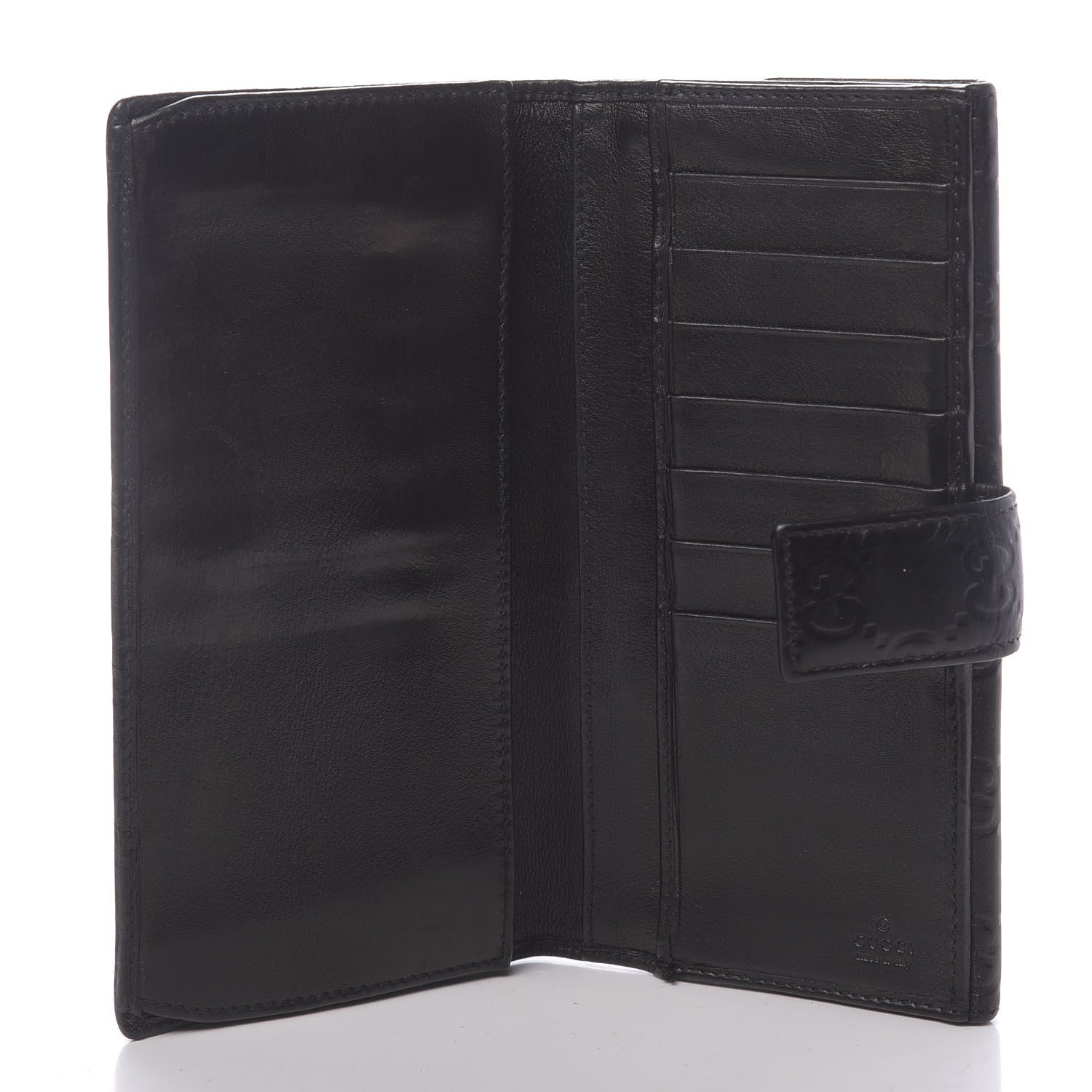 Gucci Guccissima Princy Continental Wallet Black 5 of 9