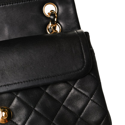 Chanel Lambskin Quilted Small Double Flap Black 13 of 14