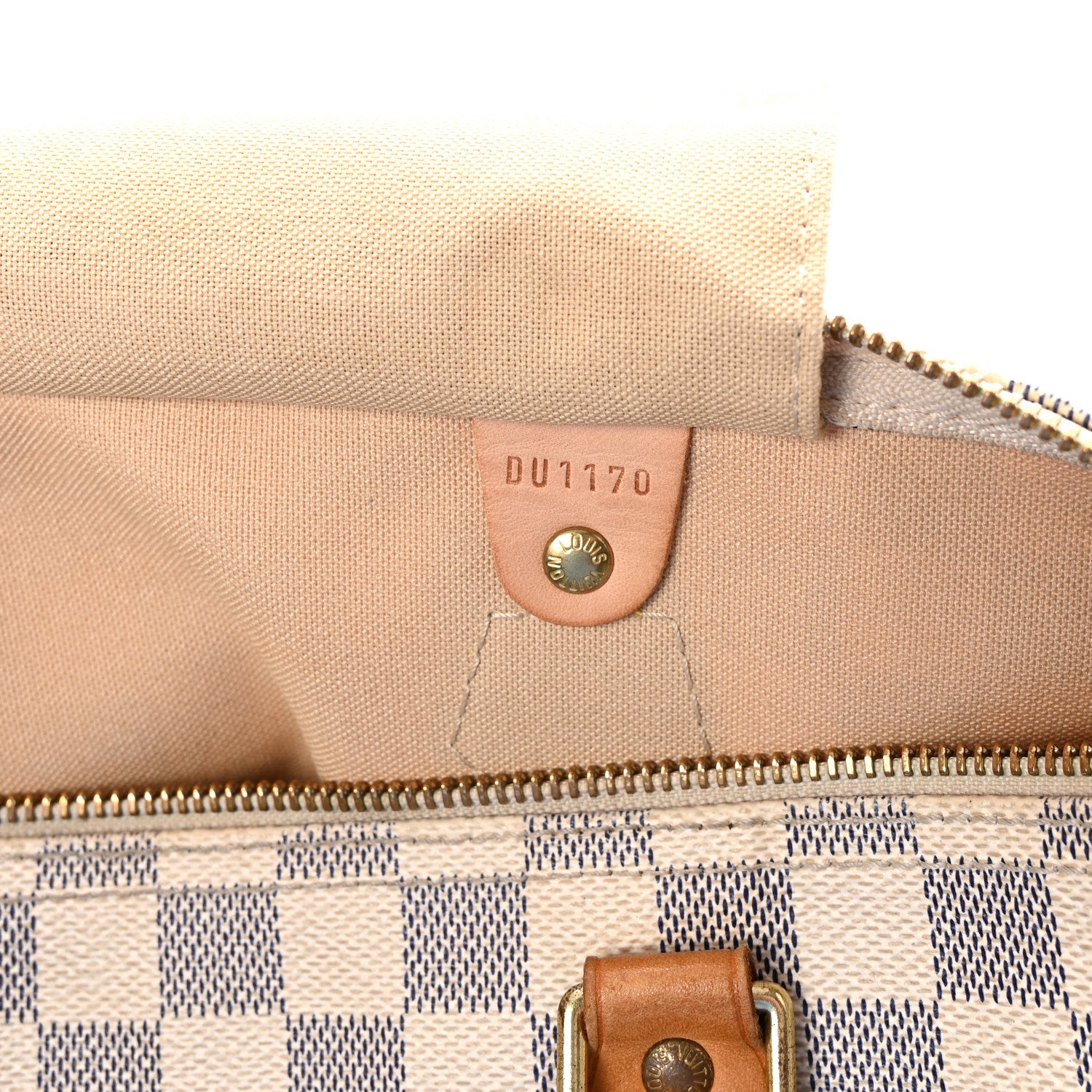 Louis Vuitton Damier Azur Speedy 35 6 of 10