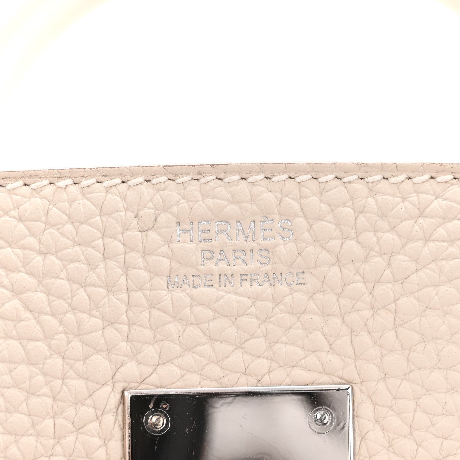 Hermes Togo Birkin 30 Craie 6 of 13